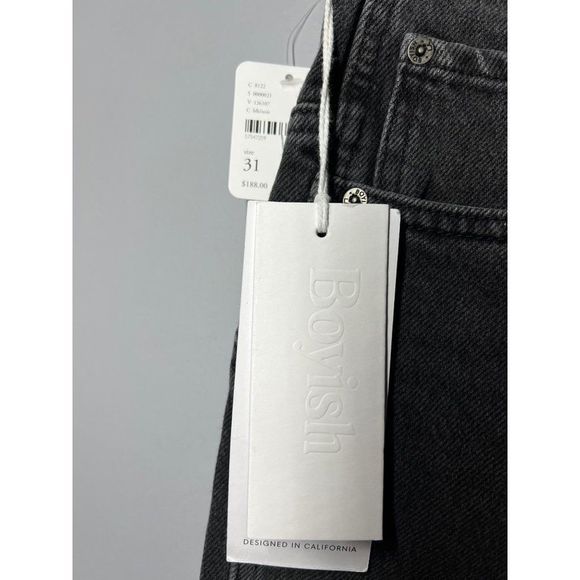 16 NWT Boyish The Timmy Rigid Straight Jeans In Space Odyssey - Size 31 - Picture 6 of 8